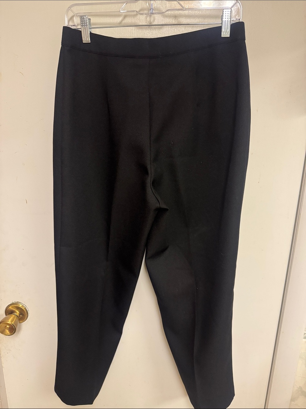 Levi Bend Over Black Women's Stretch Ponte Pants - Classic Pull-On Style